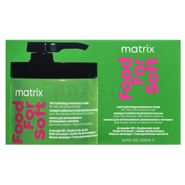 Matrix Food For Soft Rich Hydrating Treatment Mask maska intensywnie nawilżający 500 ml