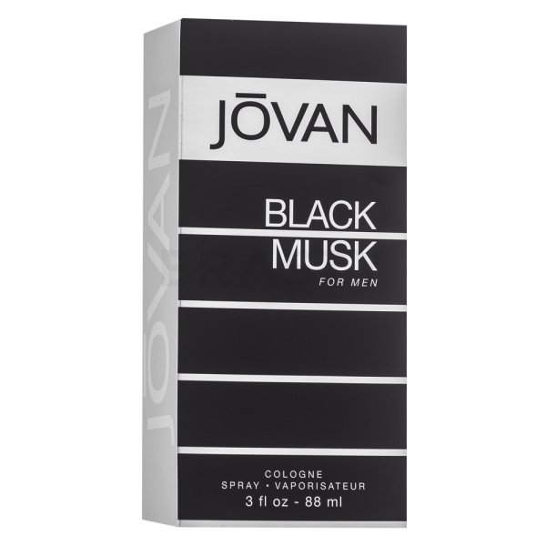 Jovan Black Musk Eau de Cologne férfiaknak 88 ml