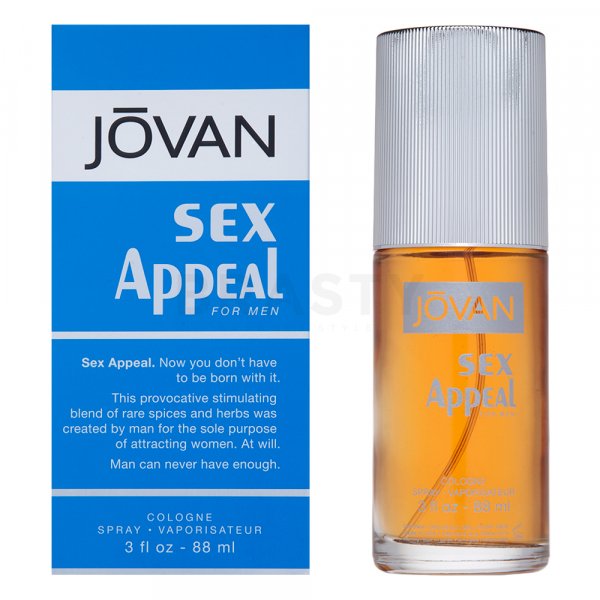 Jovan Sex Appeal Eau de Cologne für Herren 88 ml