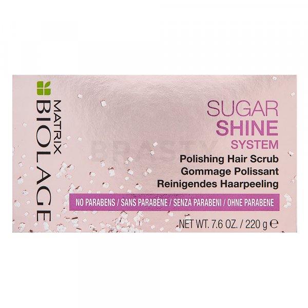 Matrix Biolage Sugar Shine Polishing Hair Scrub vlasový peeling pro normální vlasy 220 ml