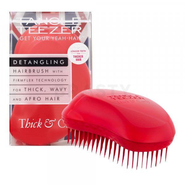 Tangle Teezer Thick & Curly perie de păr pentru păr ondulat si cret Salsa Red