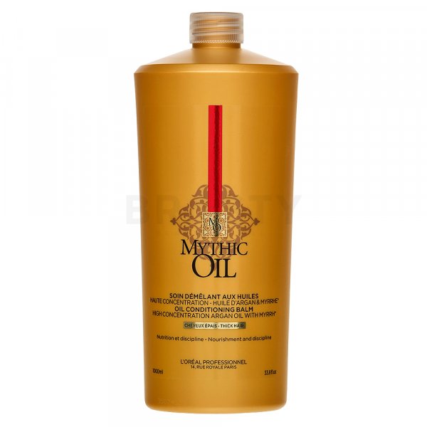L´Oréal Professionnel Mythic Oil Oil Conditioning Balm kondicionér pro hrubé vlasy 1000 ml