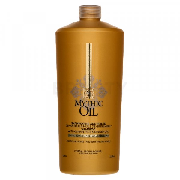 L´Oréal Professionnel Mythic Oil Shampoo šampon pro jemné a normální vlasy 1000 ml