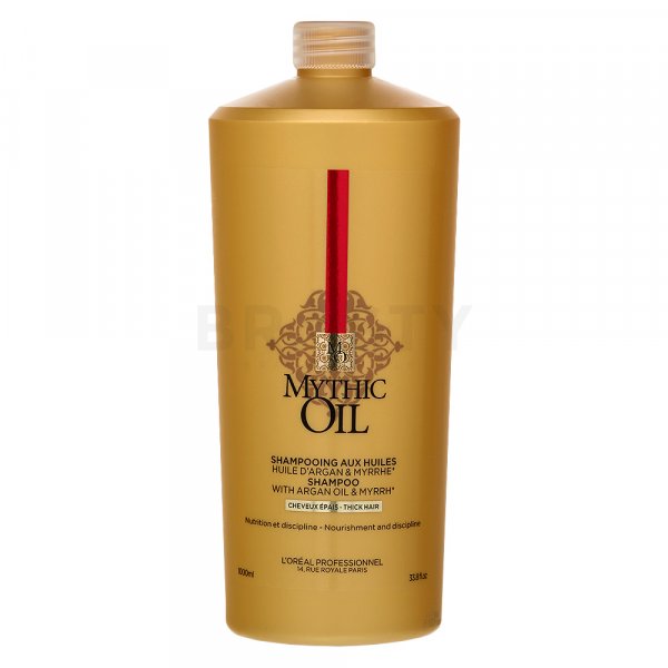 L´Oréal Professionnel Mythic Oil Shampoo šampon pro hrubé a nepoddajné vlasy 1000 ml
