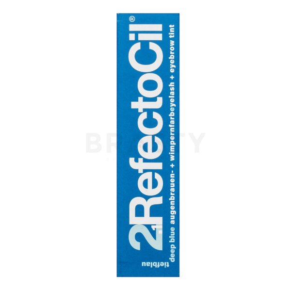 RefectoCil Eyelash And Eyebrow Tint vopsea pentru sprancene si gene 2.1 Deep Blue 15 ml