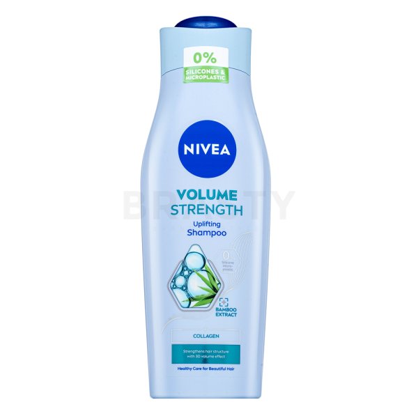 Nivea Volume Strength Shampoo erősítő sampon volumen növelésre 400 ml