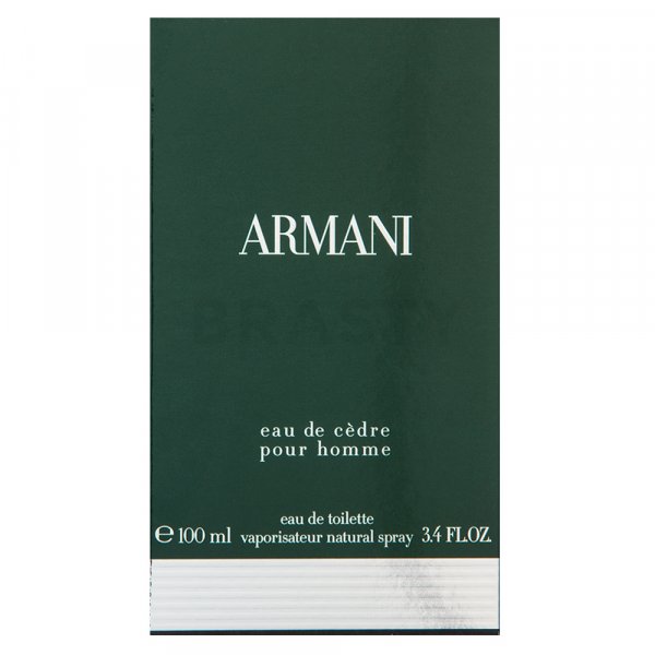 Armani (Giorgio Armani) Eau de Cedre toaletní voda pro muže 100 ml