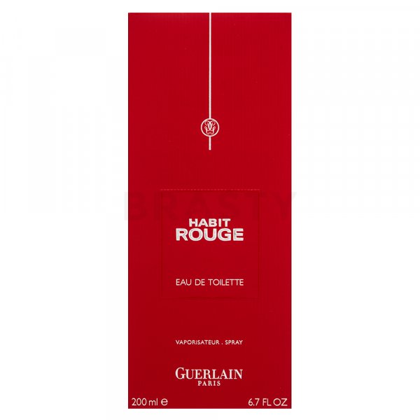 Guerlain Habit Rouge Eau de Toilette für Herren 200 ml