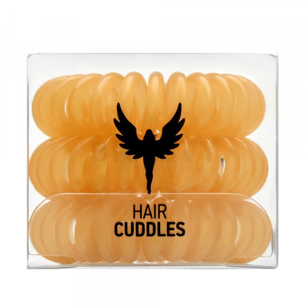 HH Simonsen Hair Cuddles 3 pcs gumička do vlasov Gold