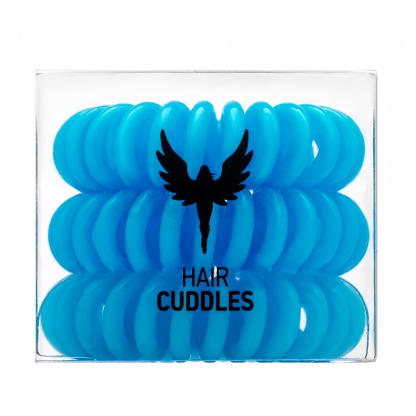 HH Simonsen Hair Cuddles 3 pcs gumička do vlasov Light Blue