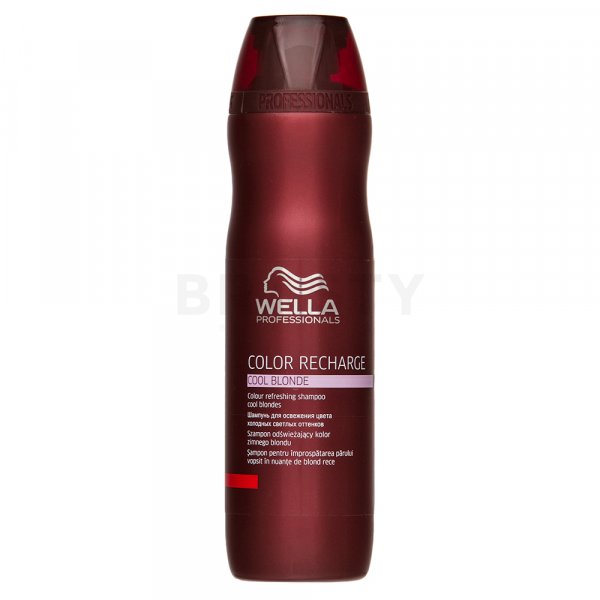 Wella Professionals Color Recharge Cool Blond Shampoo šampon pro oživení barvy studených blond odstínů 250 ml