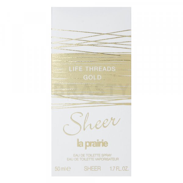 La Prairie Life Threads Sheer Gold toaletní voda pro ženy 50 ml