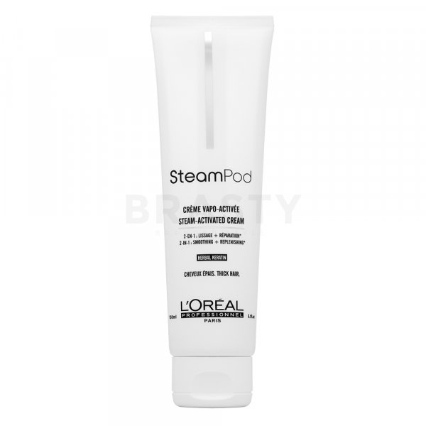 L´Oréal Professionnel Steampod Smoothing Cream cremă de netezire pentru păr aspru si indisciplinat 150 ml