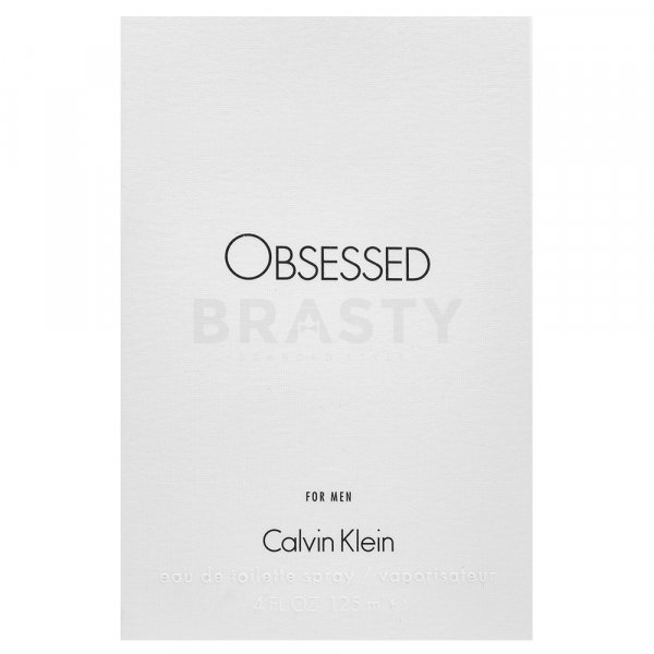 Calvin Klein Obsessed for Men woda toaletowa dla mężczyzn 125 ml