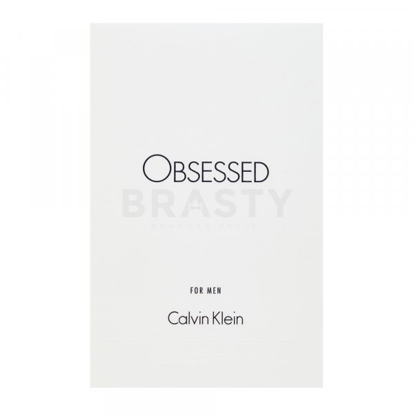 Calvin Klein Obsessed for Men woda toaletowa dla mężczyzn 75 ml