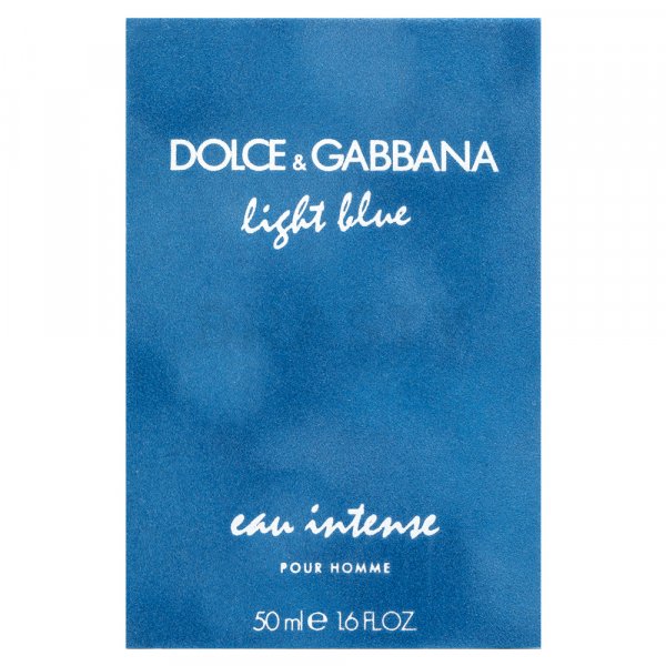 Dolce & Gabbana Light Blue Eau Intense Pour Homme Eau de Parfum férfiaknak 50 ml