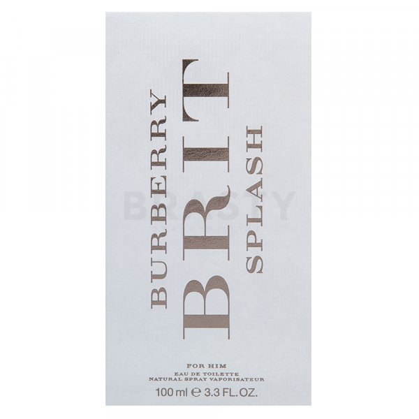 Burberry Brit Splash Eau de Toilette für Herren 100 ml