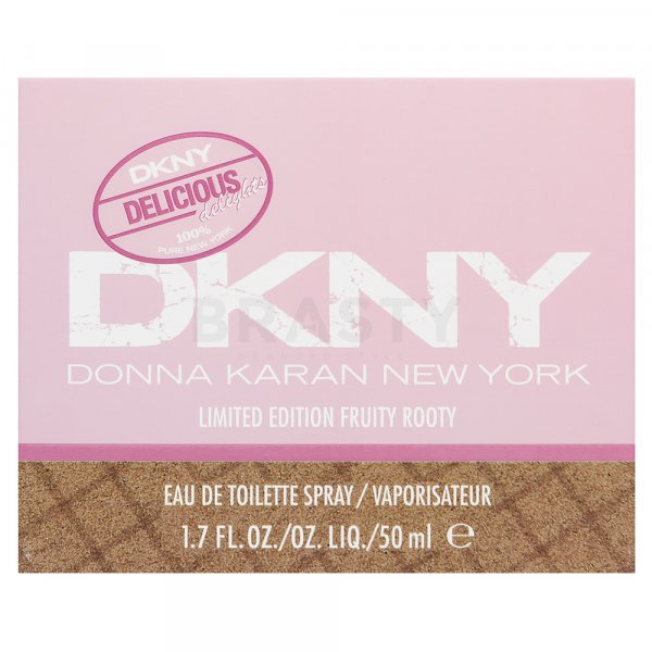 DKNY Be Delicious Delights Fruity Rooty Limited Edition toaletní voda pro ženy 50 ml