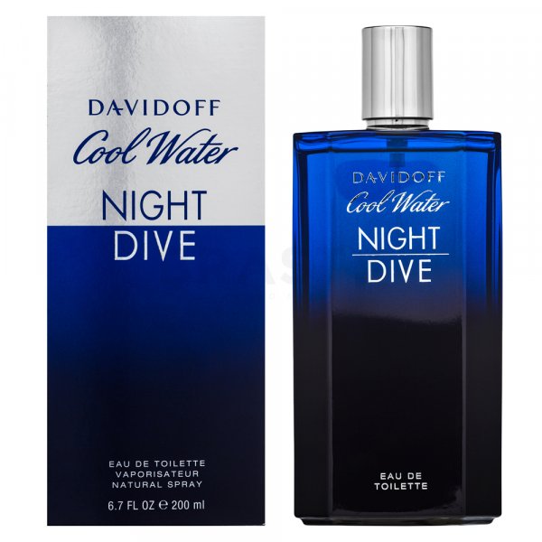 Davidoff Cool Water Night Dive toaletní voda pro muže 200 ml