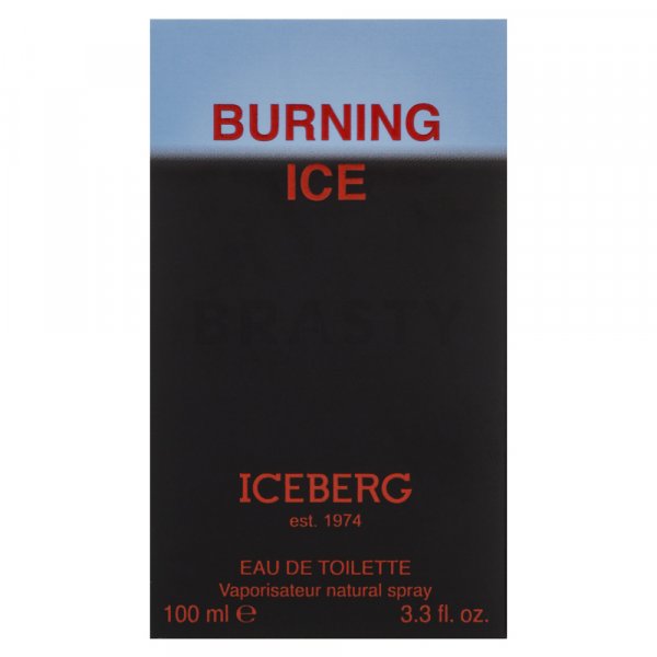 Iceberg Burning Ice Eau de Toilette bărbați 100 ml