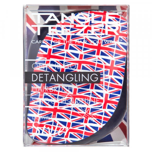 Tangle Teezer Compact Styler hairbrush Cool Britannia