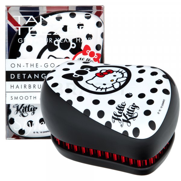 Tangle Teezer Compact Styler kefa na vlasy Hello Kitty Black
