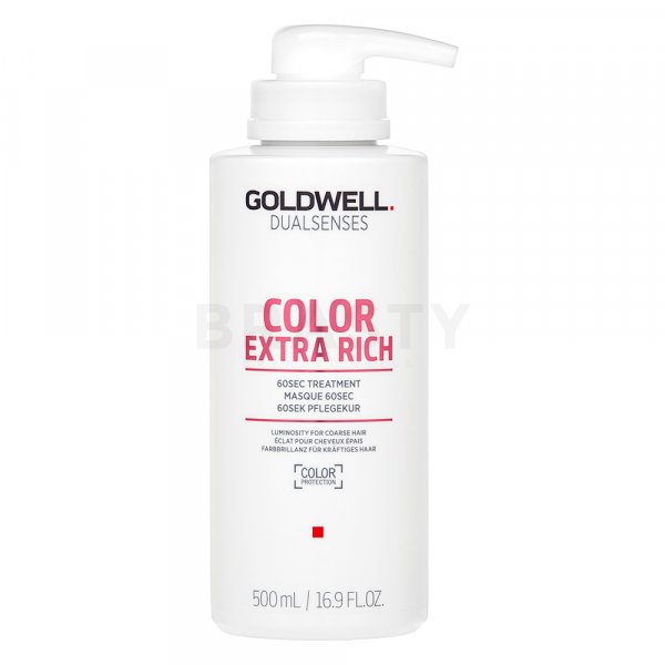 Goldwell Dualsenses Color Extra Rich 60sec Treatment mască pentru păr vopsit 500 ml