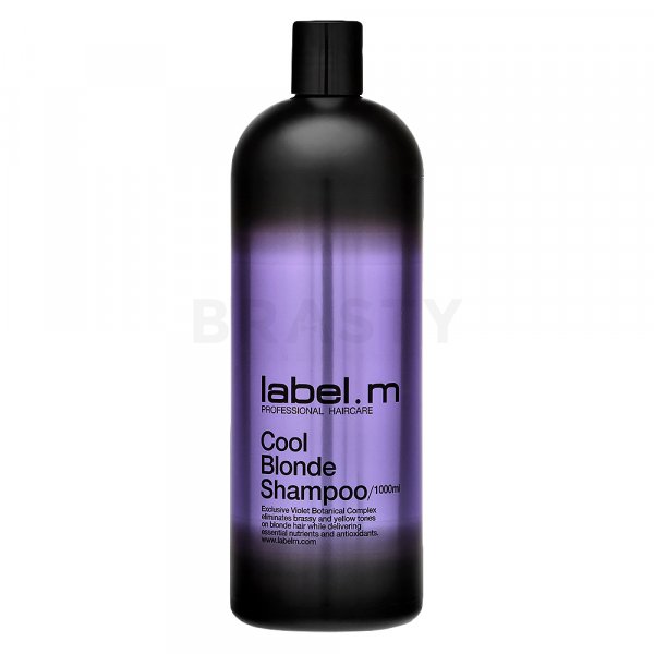 Label.M Cool Blonde Shampoo šampón pre platinovo blond a šedivé vlasy 1000 ml