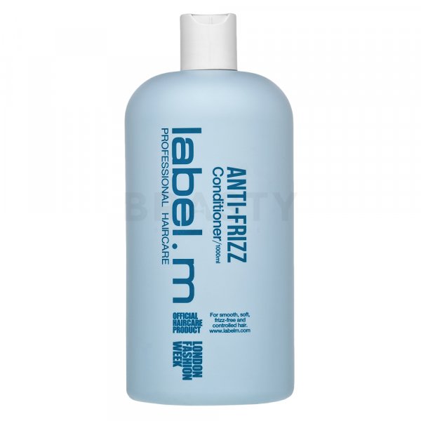 Label.M Anti-Frizz Conditioner hajsimító kondicionáló hajgöndörödés és rendezetlen hajszálak ellen 1000 ml