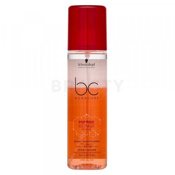 Schwarzkopf Professional BC Bonacure Peptide Repair Rescue Spray Conditioner leave-in conditioner for damaged hair 200 ml
