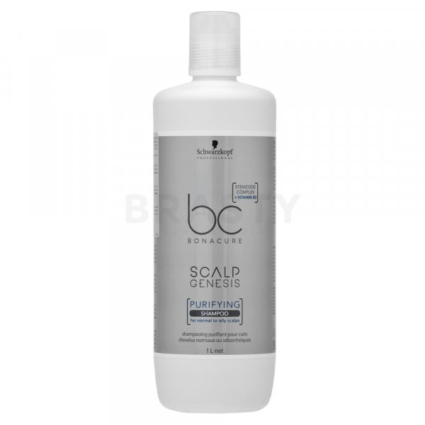 Schwarzkopf Professional BC Bonacure Scalp Genesis Purifying Shampoo Champú Para el cuero cabelludo graso 1000 ml