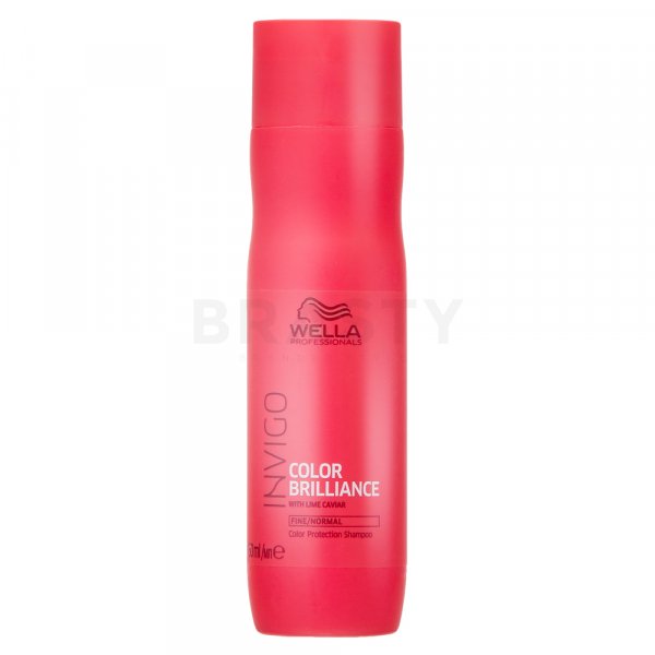 Wella Professionals Invigo Color Brilliance Color Protection Shampoo Shampoo für feines und gefärbtes Haar 250 ml