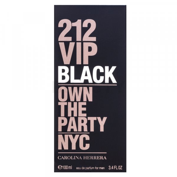 Carolina Herrera 212 VIP Black Eau de Parfum bărbați 100 ml