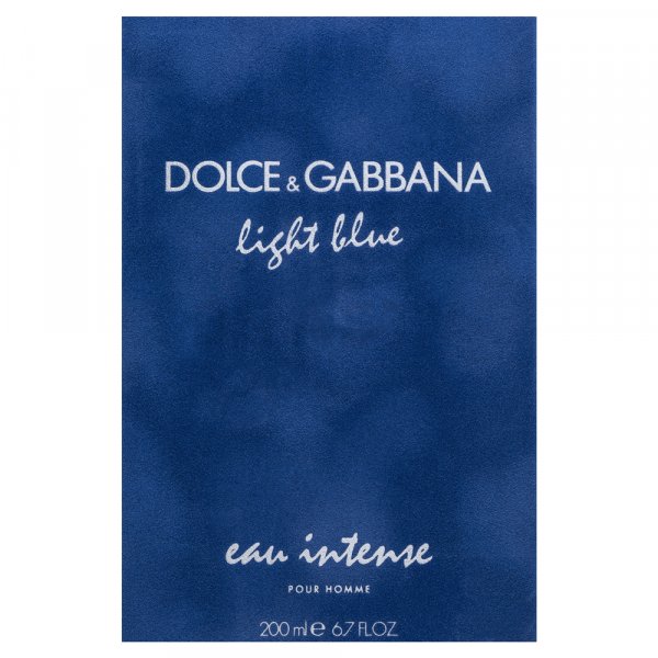 Dolce & Gabbana Light Blue Eau Intense Pour Homme Eau de Parfum für Herren 200 ml