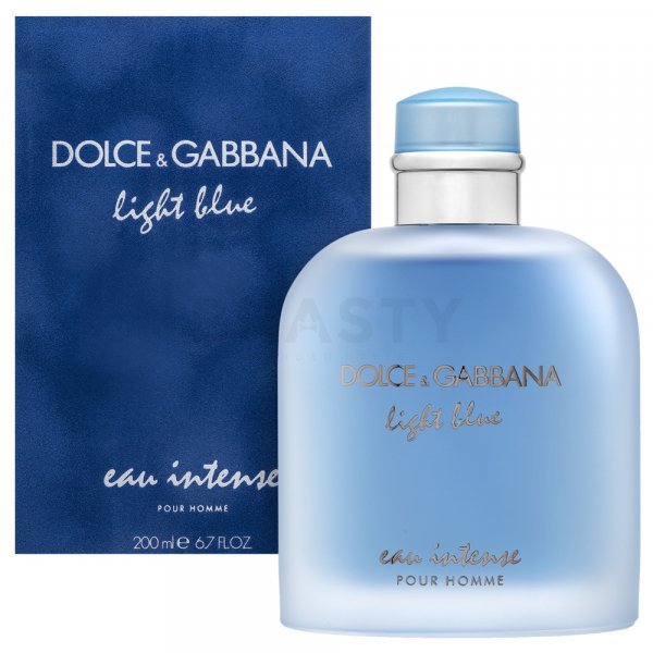 Dolce & Gabbana Light Blue Eau Intense Pour Homme Eau de Parfum férfiaknak 200 ml