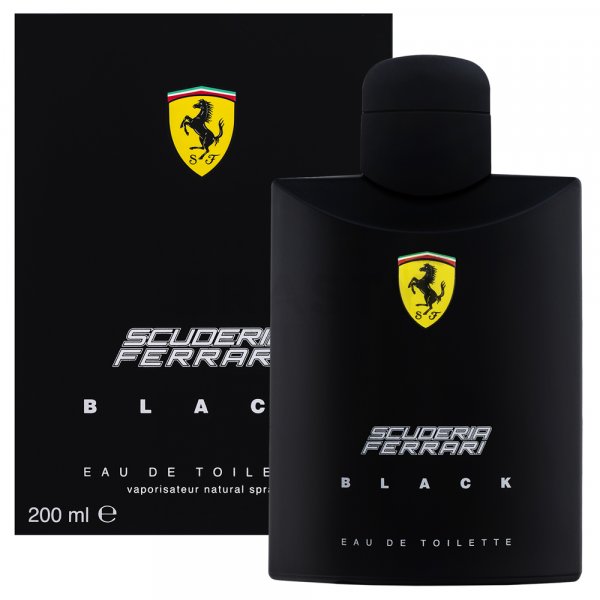 Ferrari Scuderia Black Eau de Toilette férfiaknak 200 ml