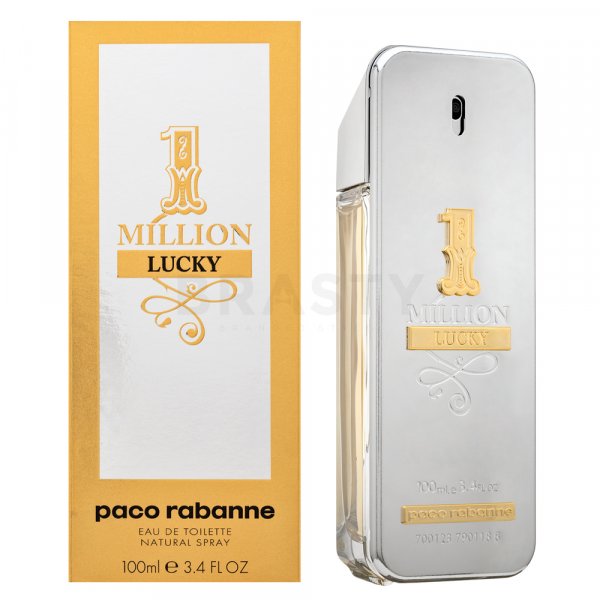 Paco Rabanne 1 Million Lucky Eau de Toilette férfiaknak 100 ml