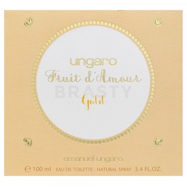 Emanuel Ungaro Fruit d'Amour Gold Eau de Toilette voor vrouwen 100 ml