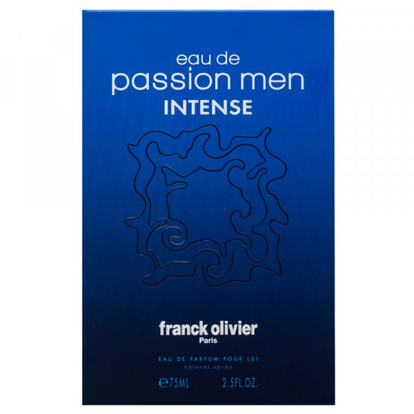 Franck Olivier Eau de Passion Men Intense Eau de Parfum para hombre 75 ml