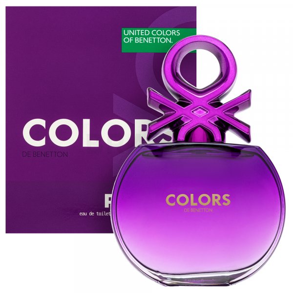 Benetton Colors de Benetton Purple Eau de Toilette da donna 80 ml