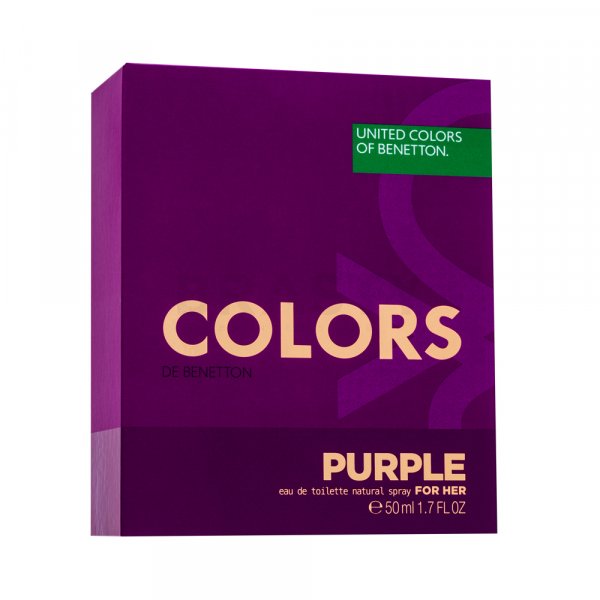 Benetton Colors de Benetton Purple toaletní voda pro ženy 50 ml