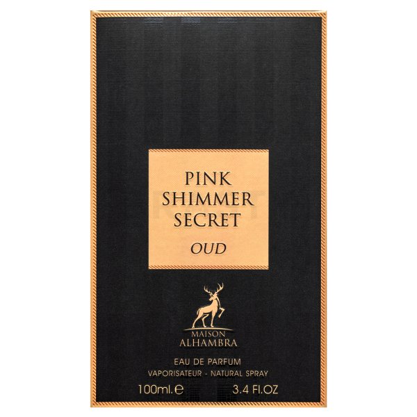 Maison Alhambra Pink Shimmer Secret Oud Eau de Parfum nőknek 100 ml