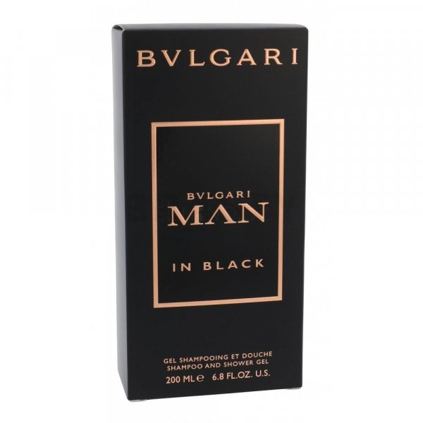 Bvlgari Man in Black żel pod prysznic dla mężczyzn 200 ml
