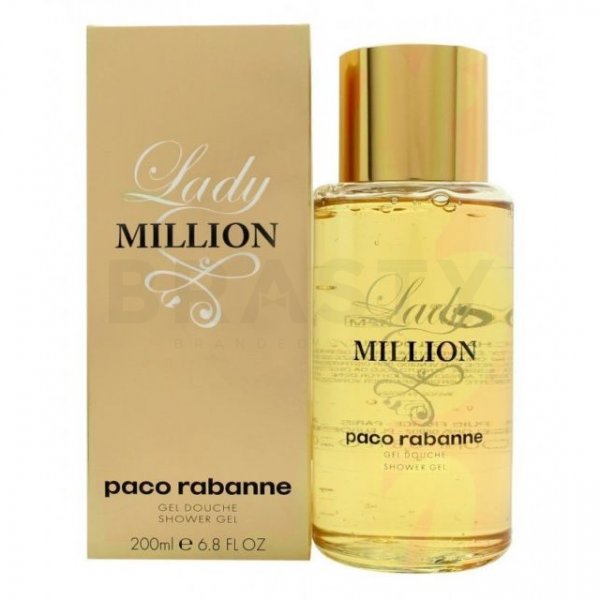 Paco Rabanne Lady Million sprchový gel pro ženy 200 ml