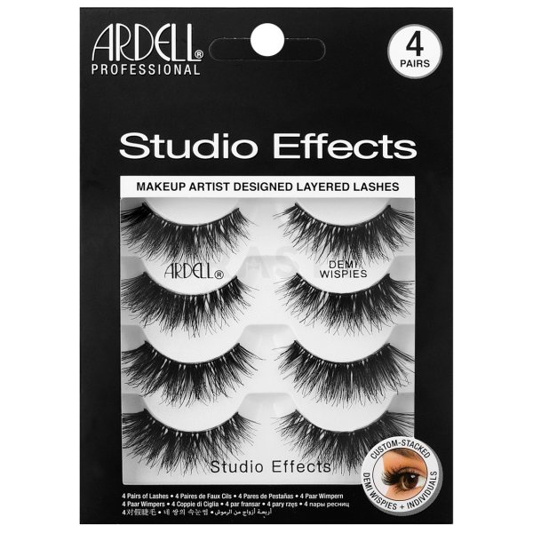 Ardell Studio Effects Lashes 4 Pairs Wimpers om te plakken - Set Demi Wispies