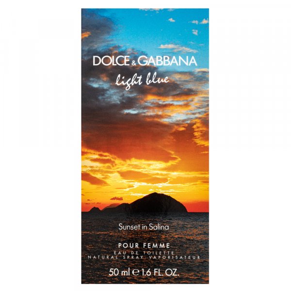 Dolce & Gabbana Light Blue Sunset in Salina Eau de Toilette para mujer 50 ml