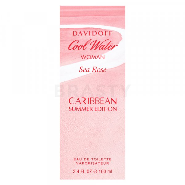 Davidoff Cool Water Woman Sea Rose Caribbean Summer Edition Eau de Toilette nőknek 100 ml