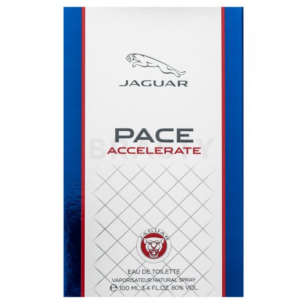 Jaguar Pace Accelerate Eau de Toilette voor mannen 100 ml
