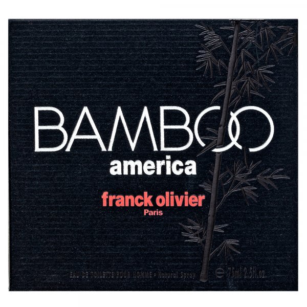 Franck Olivier Bamboo America Eau de Toilette for men 75 ml
