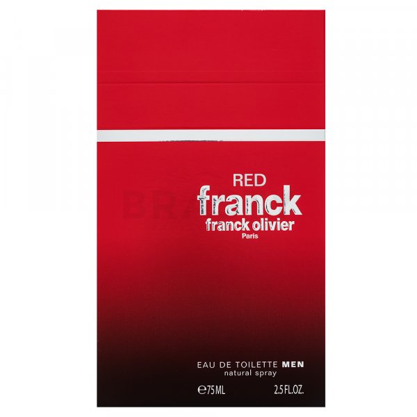 Franck Olivier Red Franck Eau de Toilette para hombre 75 ml